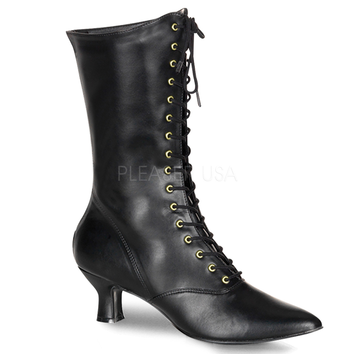 ladies victorian style lace up boots