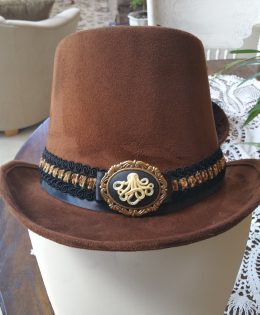 Top Hat Kraken Octopus Steampunk